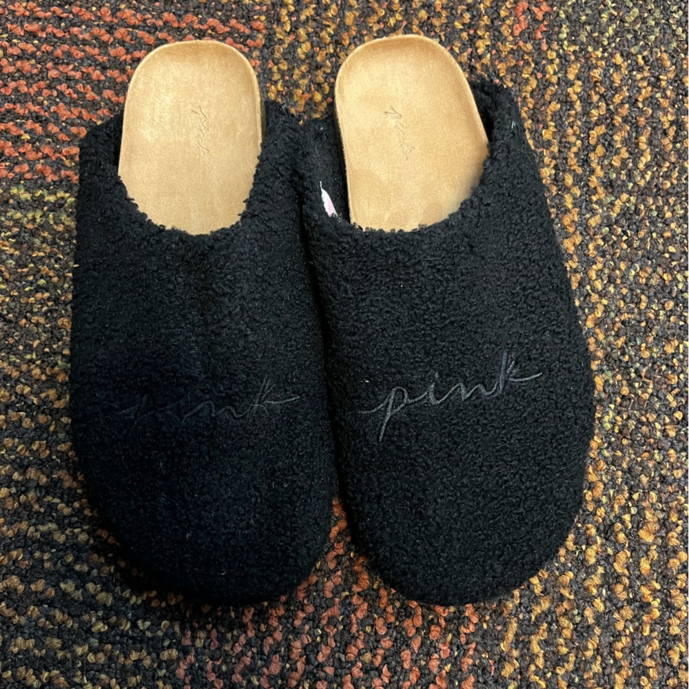 PINK slip on house shoes